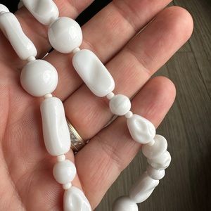 Glass Bead Necklace, Vintage 1960’s